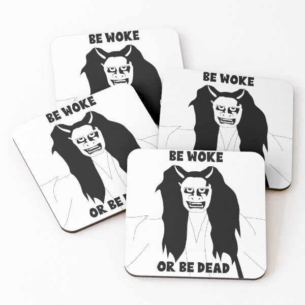 Item preview, Be Woke Or Be Dead: Onibaba designed and sold by Sweetnightmares Media.
