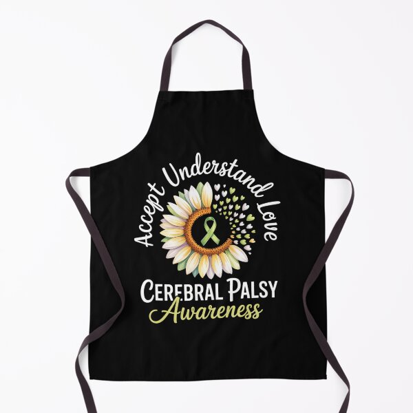 Item preview, Accept Understand Love Sunflower Cerebral Palsy CP Awarenes designed and sold by DoorwayThreads.
