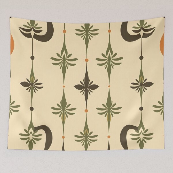 Item preview, Retro Mid Century Modern Pattern  designed and sold by GraphicsClub.