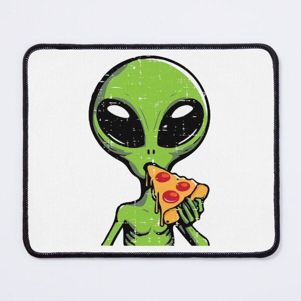 Item preview, Alien Eating Pizza designed and sold by Nguyetxxm2.