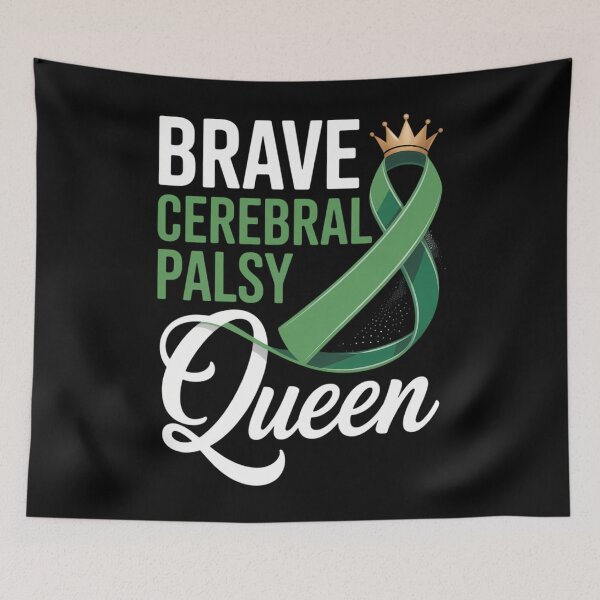 Item preview, Brave Cerebral Palsy Queen CP Disease Disorder designed and sold by DoorwayThreads.