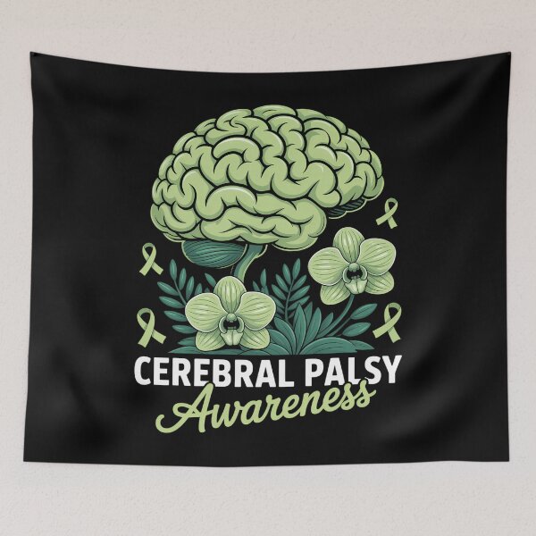 Item preview, Cerebral Palsy Awareness - CP Awareness designed and sold by DoorwayThreads.