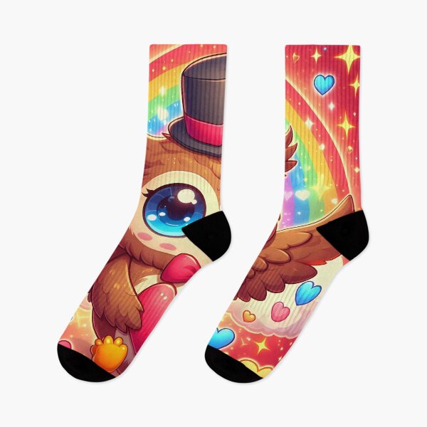 Item preview, Cute Owl with Rainbow and Heart designed and sold by Jbl55.