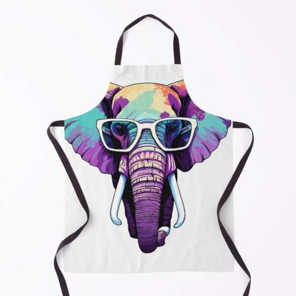 Item preview, arty elephant designed and sold by Pop Drop Shop .