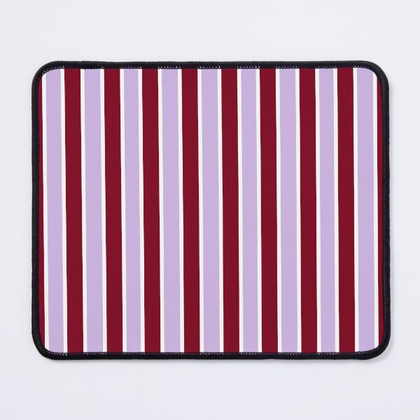 Item preview, Purple and Burgundy Red and Thin White Stripes Pinstripes designed and sold by OneThreeSix.