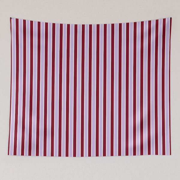 Item preview, Purple and Burgundy Red and Thin White Stripes Pinstripes designed and sold by OneThreeSix.