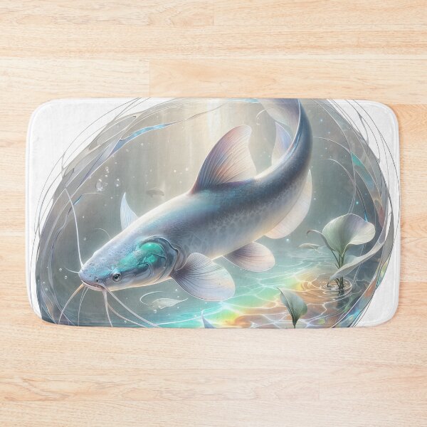Item preview, Catfish in Calm Waters designed and sold by RubisLeaf.