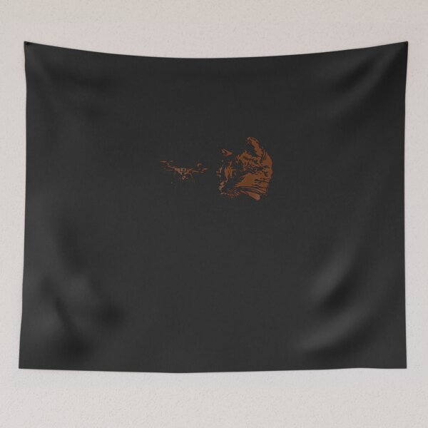 Item preview, Cat-Dark-Seeing-Drone-Kitten-Meow-Faa-Part-107-Art-On-Back designed and sold by easleynv.