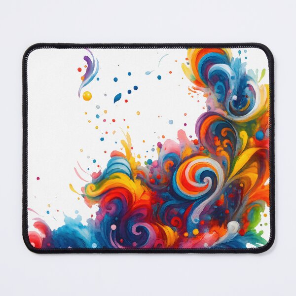 Item preview, Colourful swirls of imagination designed and sold by FreddyE.