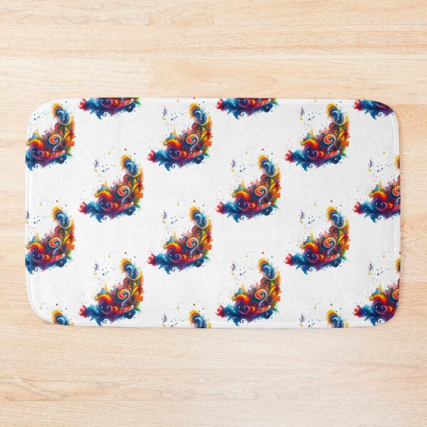 Item preview, Colourful swirls of imagination designed and sold by FreddyE.
