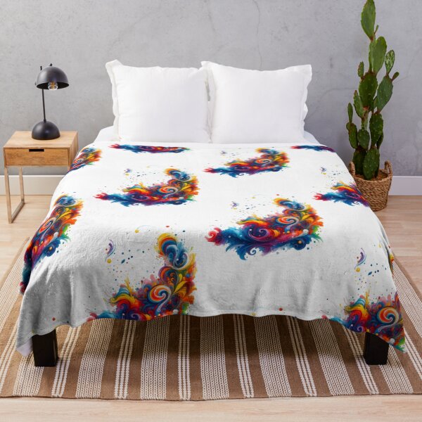 Item preview, Colourful swirls of imagination designed and sold by FreddyE.