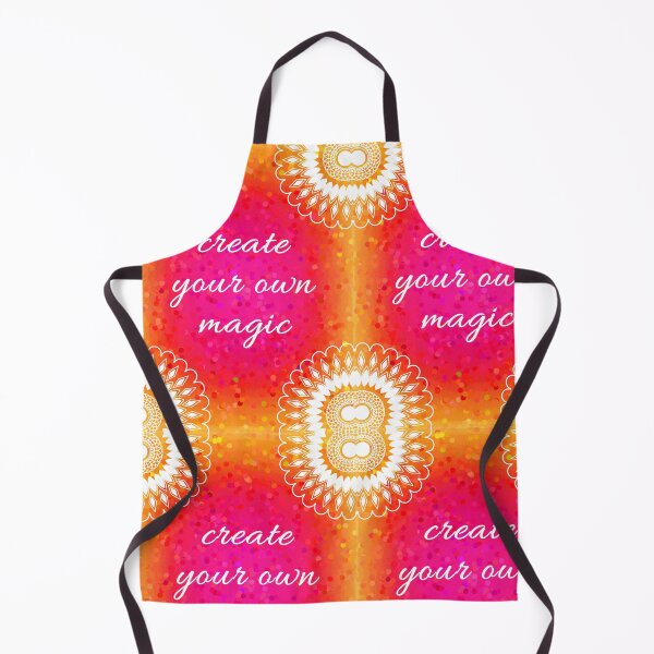Item preview, Digital mandala art design with create your own magic quote designed and sold by CanvasCharmHub.