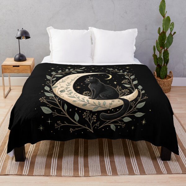 Item preview, Lunar Black Cat designed and sold by SolombraArt.