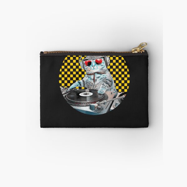 Item preview, Cat-Dj-Cute-Kitty-Mixing-Tunes-Pop-Art-For-Feline-Fanatics designed and sold by elleryngvodde.