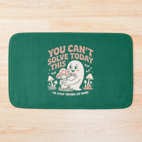 Item preview, Cute Ghost Hugging Mushroom Funny Retro Quote designed and sold by TaylorbfTees.
