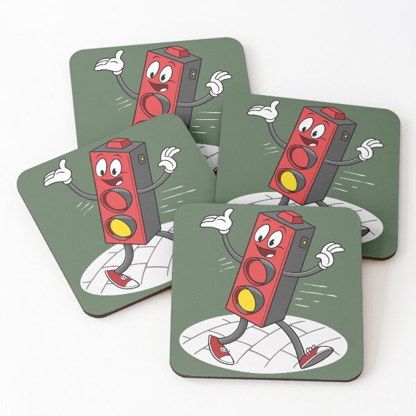 Item preview, Cartoon Traffic Light designed and sold by Banana Split Collective.