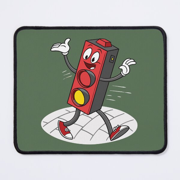 Item preview, Cartoon Traffic Light designed and sold by Banana Split Collective.