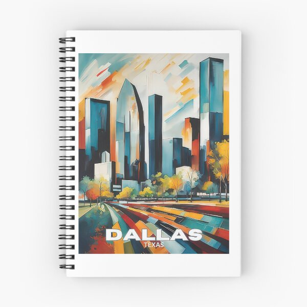 Item preview, Dallas Travel Poster designed and sold by LIOMAART.