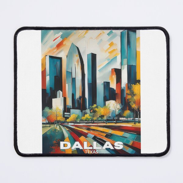 Item preview, Dallas Travel Poster designed and sold by LIOMAART.