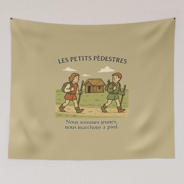 Item preview, The Little Pedestrians – Yvain & Gauvain on foot designed and sold by Bratak.