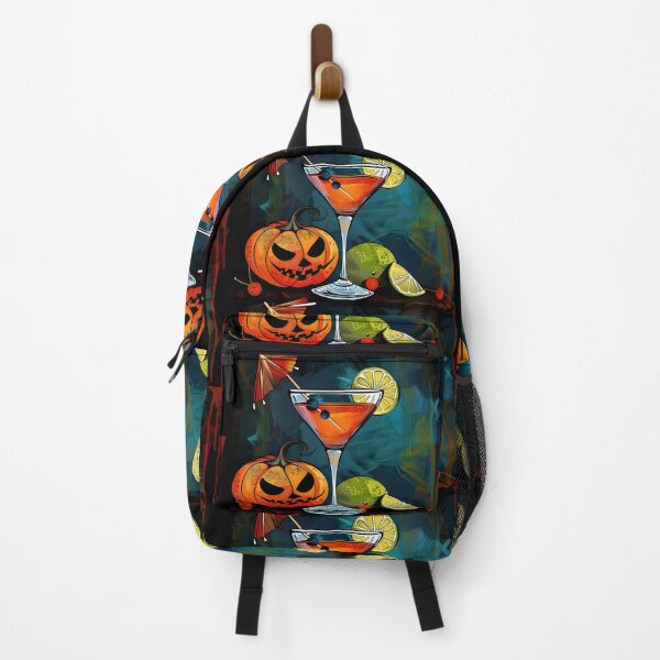 Item preview, Mixing Magic- Cocktail, Pumpkin and Citrus in a Festive Halloween Scene designed and sold by OlfactoART Studio.