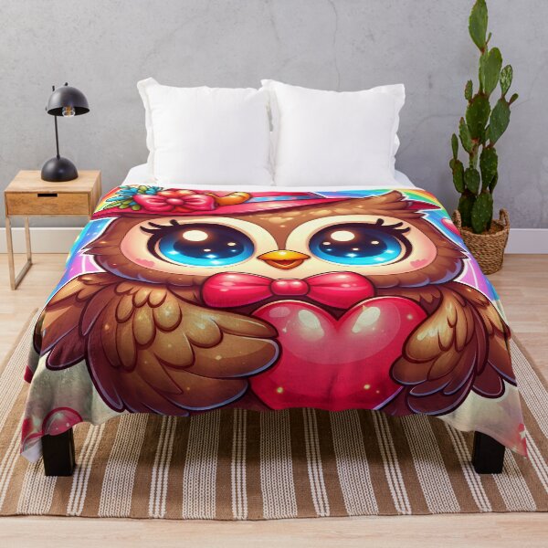 Item preview, Cute Owl with Rainbow and Heart designed and sold by Jbl55.