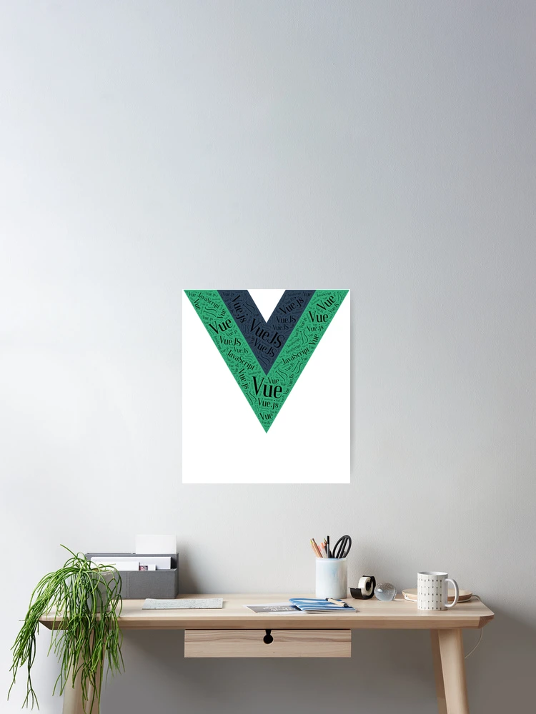 Thumbnail 2 of 3, Poster, Vue JS VueJS JavaScript Framework Classic  designed and sold by MAntoneDouglas.