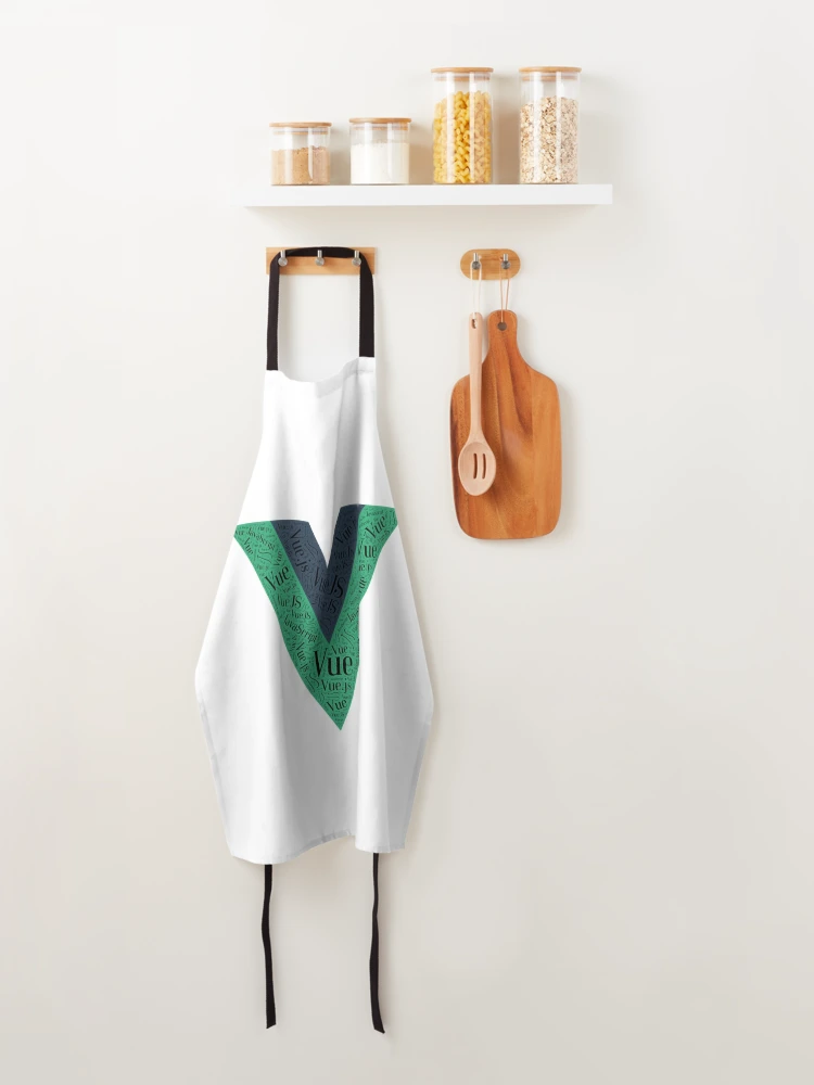 Thumbnail 4 of 6, Apron, Vue JS VueJS JavaScript Framework Classic  designed and sold by MAntoneDouglas.