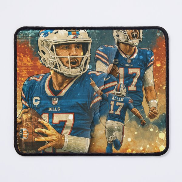 Item preview, Josh Allen Buffalo Bills Vintage Football Tribute Gift designed and sold by ArmandaBischo.