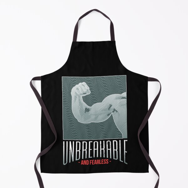 Item preview, Unbreakable and Fearless – Strong Bicep Motivational Design designed and sold by Vextura.