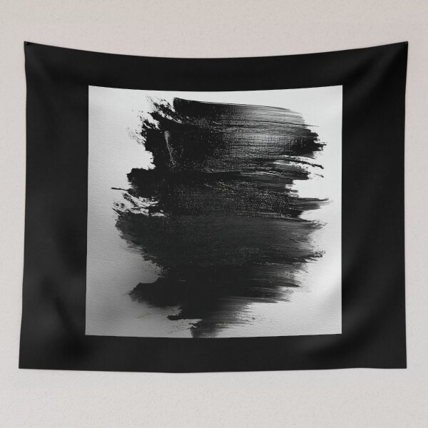 Aperçu de l'œuvre Art noir abstrait créée et vendue par Blackcanvas444.
