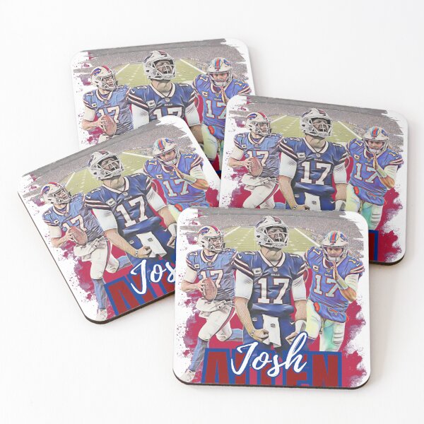 Item preview, Josh Allen Buffalo Bills NFL Football Art designed and sold by ArmandaBischo.
