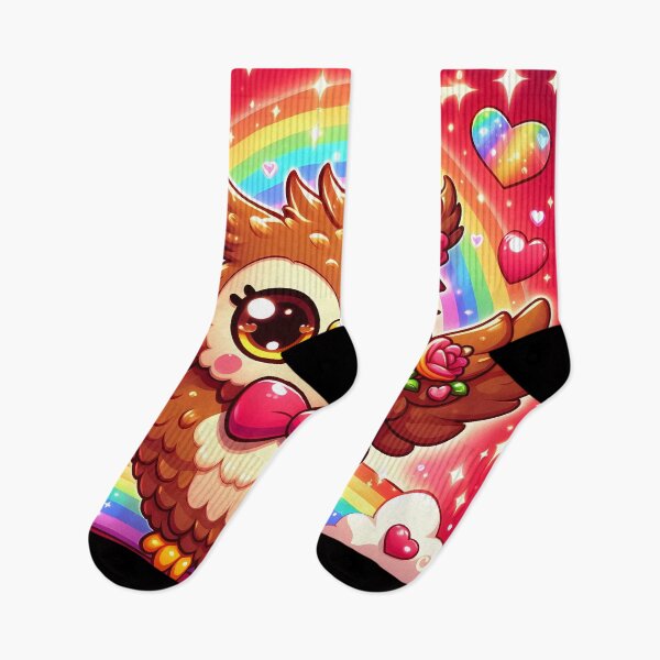Item preview, Cute Owl with Rainbow and Heart designed and sold by Jbl55.