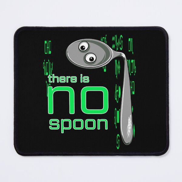 Item preview, There Is No Spoon Cartoon Illustration designed and sold by Yeomans Cartoons.