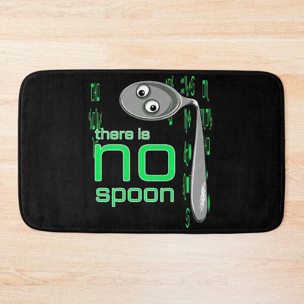 Item preview, There Is No Spoon Cartoon Illustration designed and sold by Yeomans Cartoons.