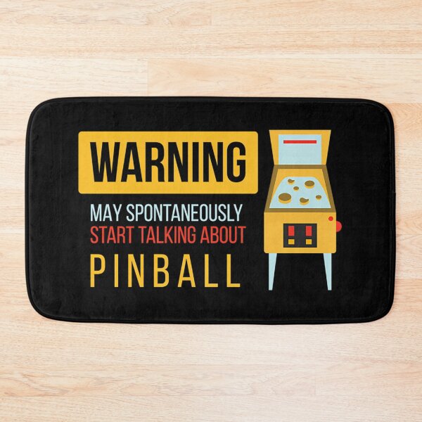 Item preview, Warning May Spontaneously Talking About Pinball designed and sold by PatelBleak94.