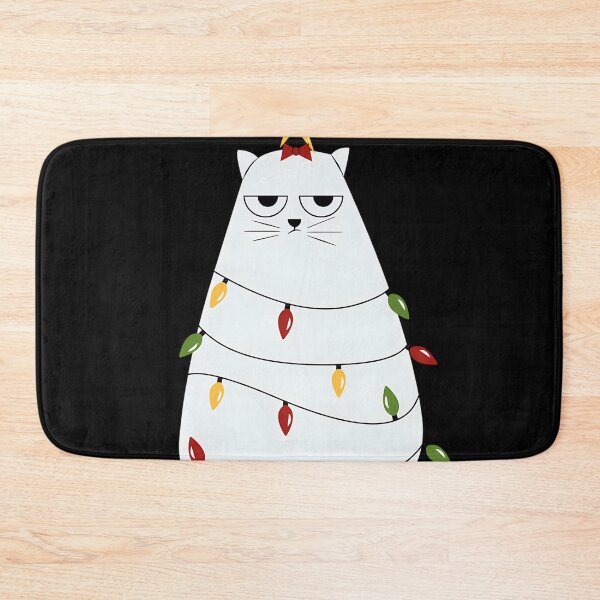 Item preview,  Grumpy Christmas Cat designed and sold by LuxuryEzequiel.