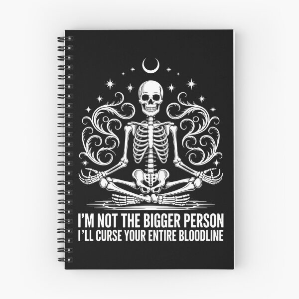 Item preview, Halloween Sarcastic Skeleton Funny Sayings Joke designed and sold by DoorwayThreads.