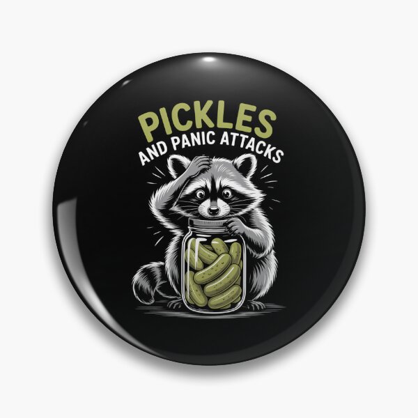 Item preview, Panic Attacks Raccoon Meme Mental Health designed and sold by DoorwayThreads.