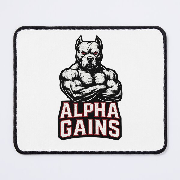 Item preview, Alpha Gains – Staffordshire Terrier Bodybuilding designed and sold by nbg2012.