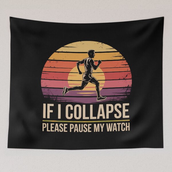 Item preview, Running Marathon Funny Joke designed and sold by DoorwayThreads.