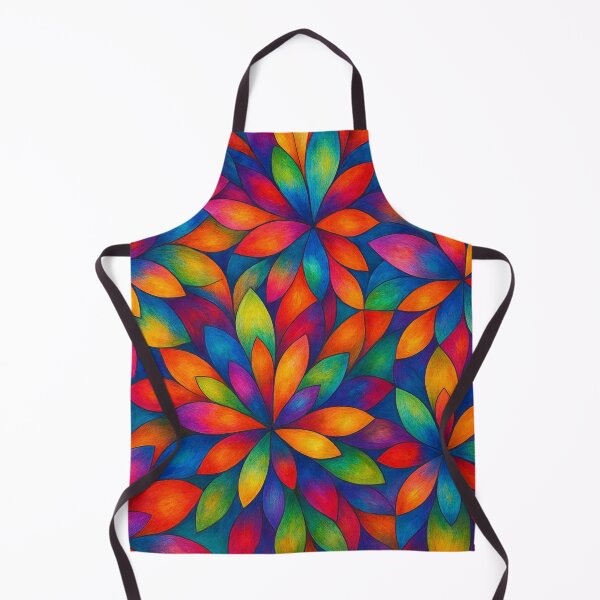 Item preview, Shimmering floral mosaic of colors designed and sold by Sigtrix.