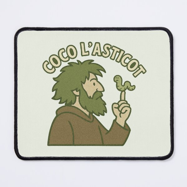 Item preview, Coco the Maggot – Druid and Maggot Cartoon designed and sold by Bratak.