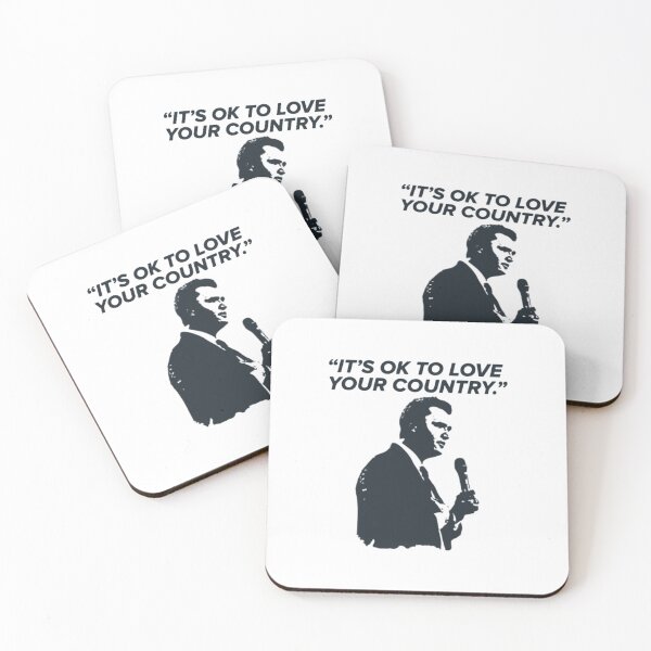 Item preview, Charlie Kirk’s iconic quote - It’s OK to love your country designed and sold by paihakow.