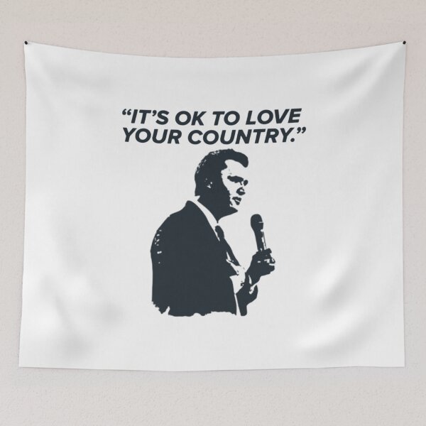 Item preview, Charlie Kirk’s iconic quote - It’s OK to love your country designed and sold by paihakow.