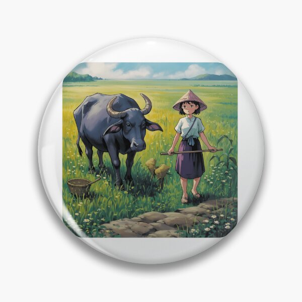 Item preview, The Village Buffalo and girl chill 1 designed and sold by VictorKnott238.