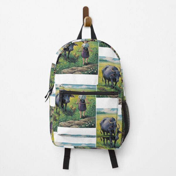 Item preview, The Village Buffalo and girl chill 1 designed and sold by VictorKnott238.