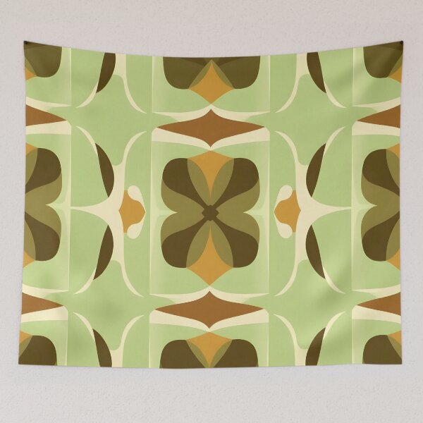 Item preview, Retro Mid Century Modern Pattern  designed and sold by GraphicsClub.