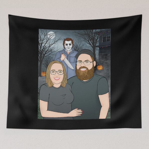 Item preview, Halloween Couple For Kristina S Moody Characters designed and sold by DanLockman.