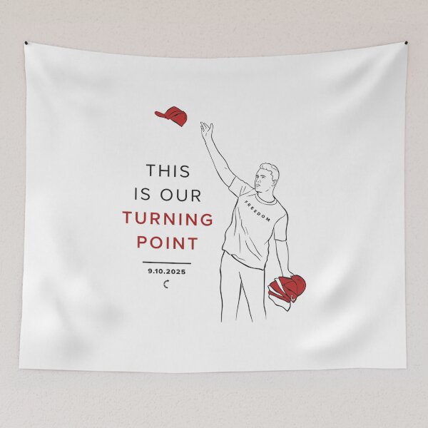 Item preview, THIS IS OUR TURNING POINT CHARLIE Kirk designed and sold by paihakow.